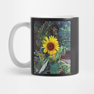 Sunflower in summer Mug